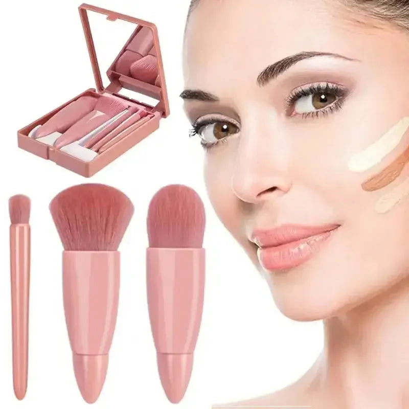 Pink Brush Makeup