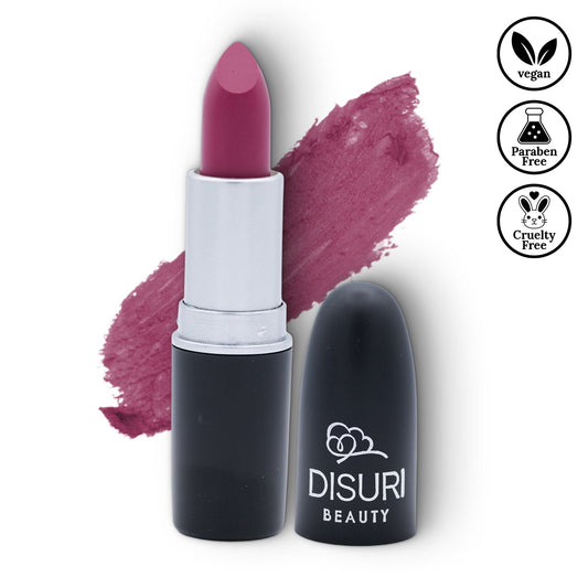 DISURI Beauty Vegan & Cruelty-Free Matte Bullet Lipstick - Plum Allure #22