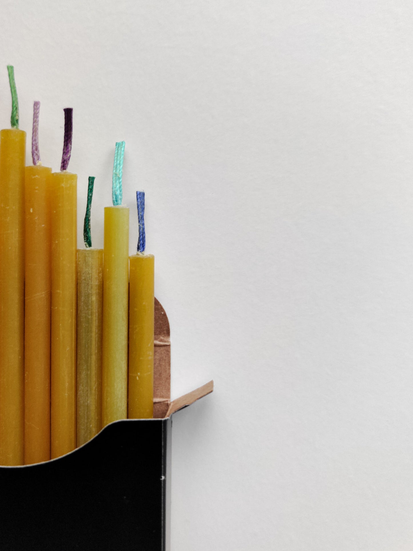 Beeswax Birthday Candles