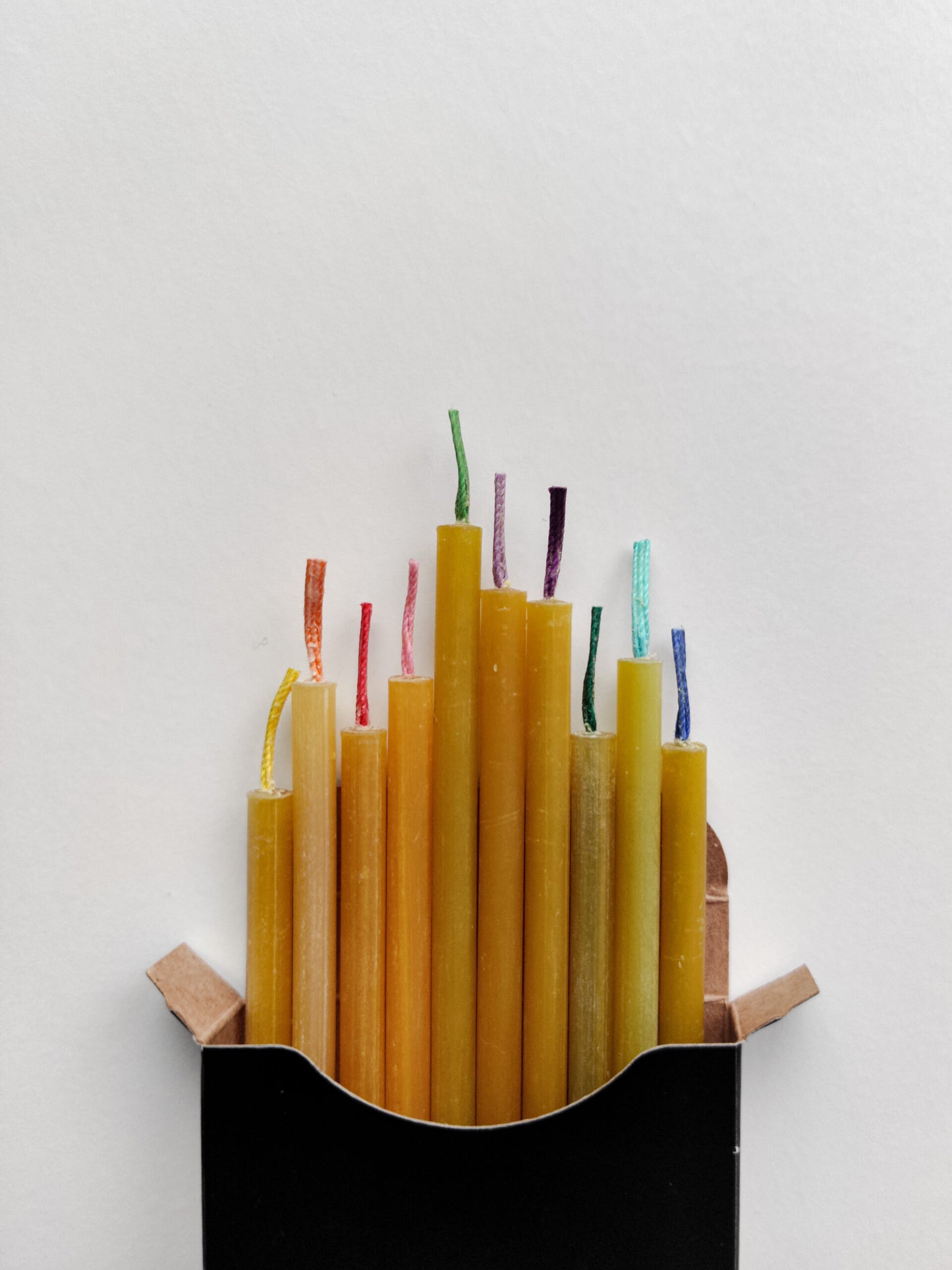 Beeswax Birthday Candles