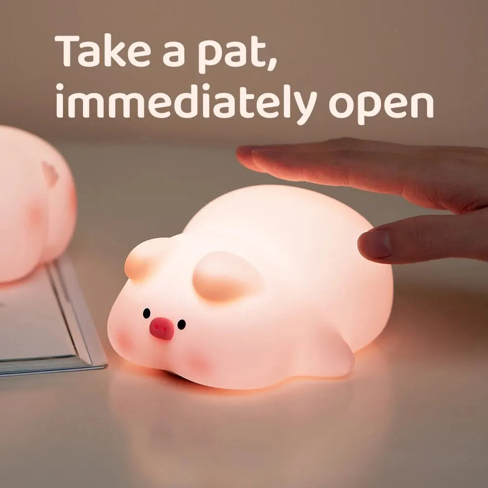 Cute Pig Night Light