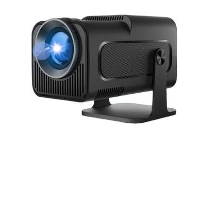 NNEOBA 4K-Supported Portable Projector Black