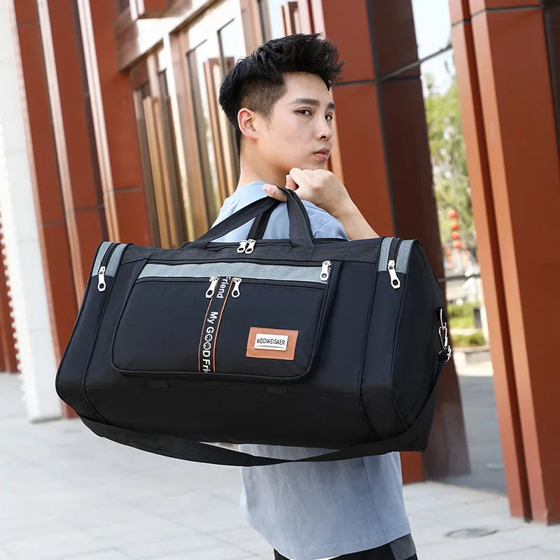 Large Travel Duffel Bag for Men and Women