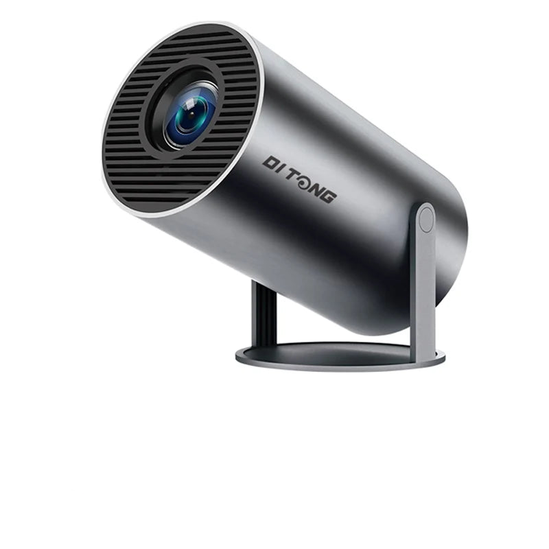 NNEOBA HD 4K-Supported Android LED Projector Black