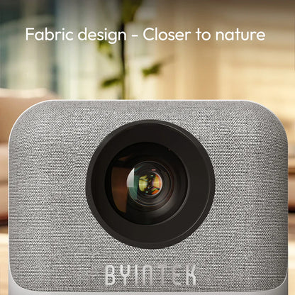 NNEOBA Smart Mini Home Theater Projector White