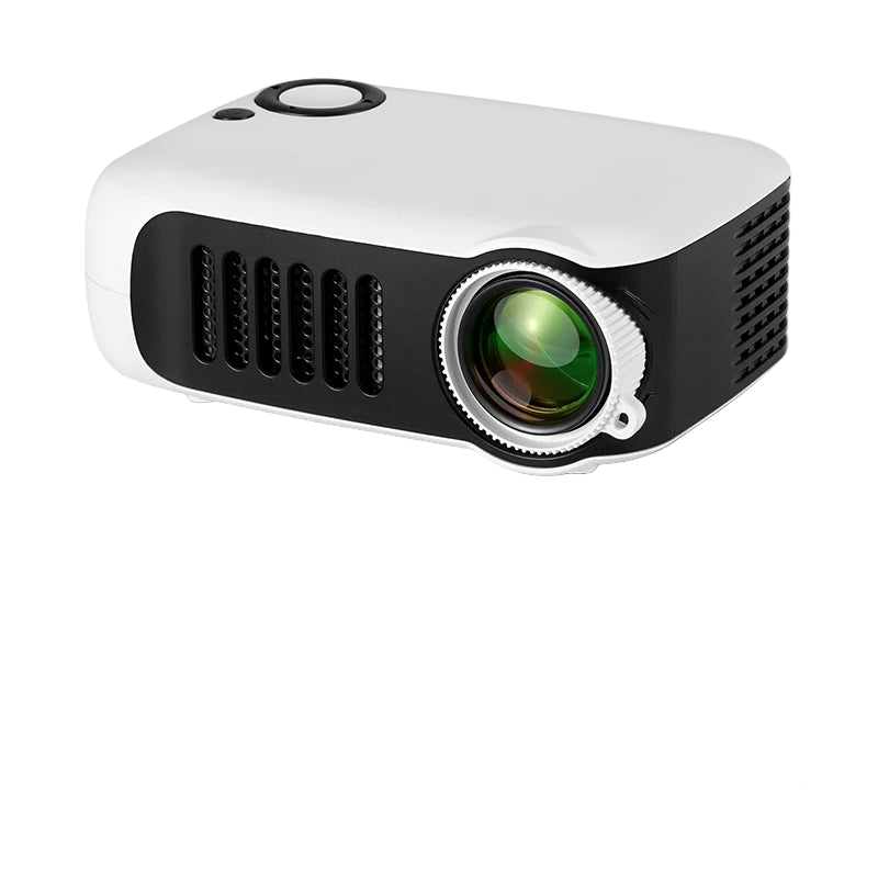NNEOBA Mini Portable LED Projector White