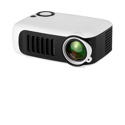 NNEOBA Mini Portable LED Projector White