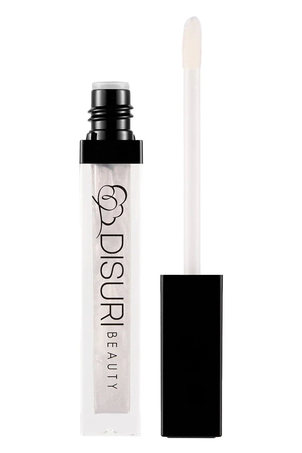 DISURI Beauty Shimmer Lip Gloss - Clear Diamonds