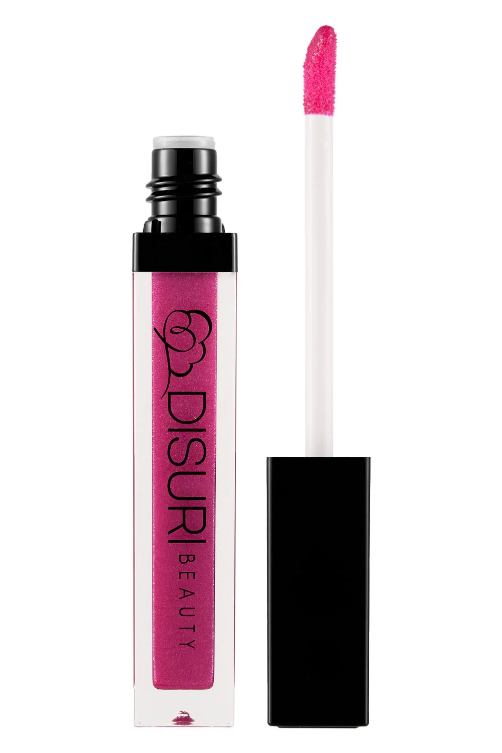 DISURI Beauty Shimmer Lip Gloss - Pink Candy