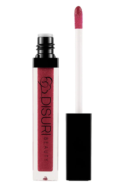 DISURI Beauty Shimmer Lip Gloss - Pinky Promise