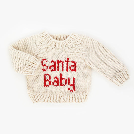 Santa Baby Crew Neck Sweater Baby & Toddler - Santa Baby Christmas Sweater