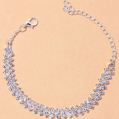 Beach Accessories Crystal Anklet for Women