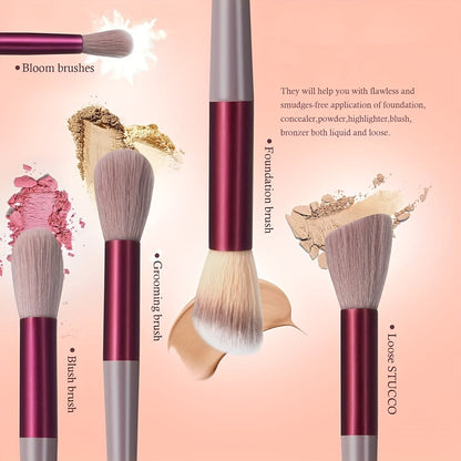 Soft Makeup Brush Set