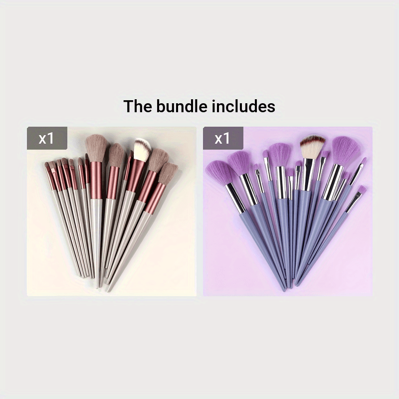 Soft Makeup Brush Set