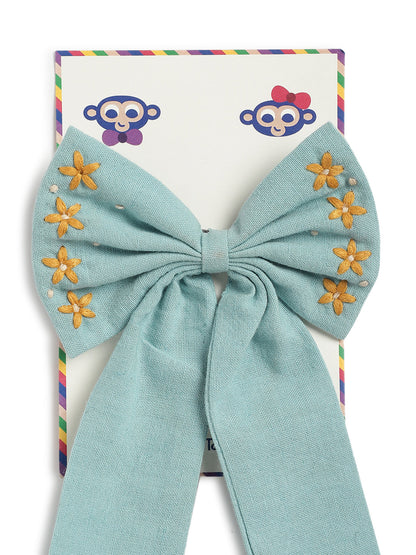 Bow Hair Accessories - Blue