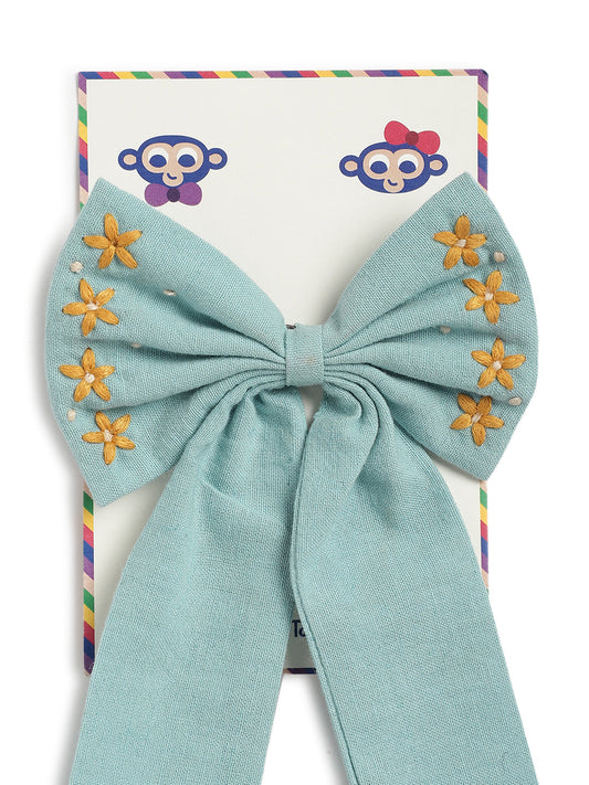 Bow Hair Accessories - Blue