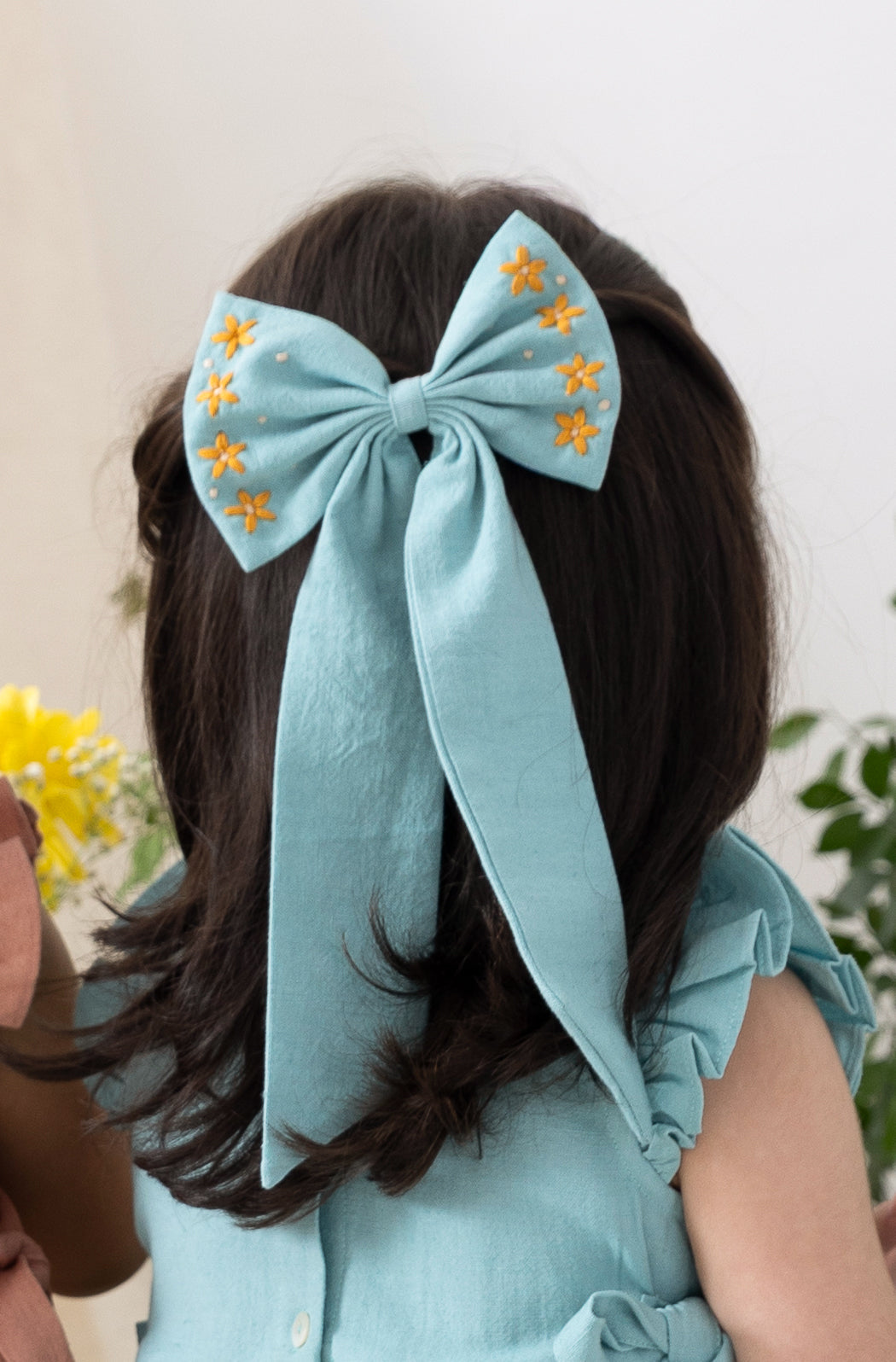 Bow Hair Accessories - Blue