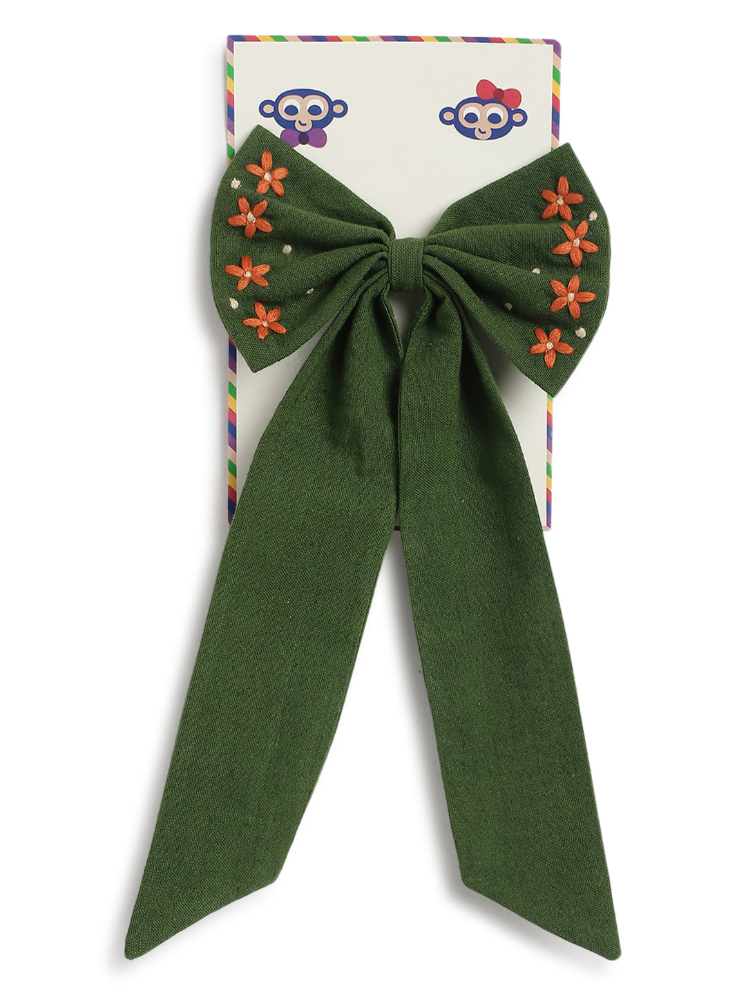 Bow Hair Accessories - Green