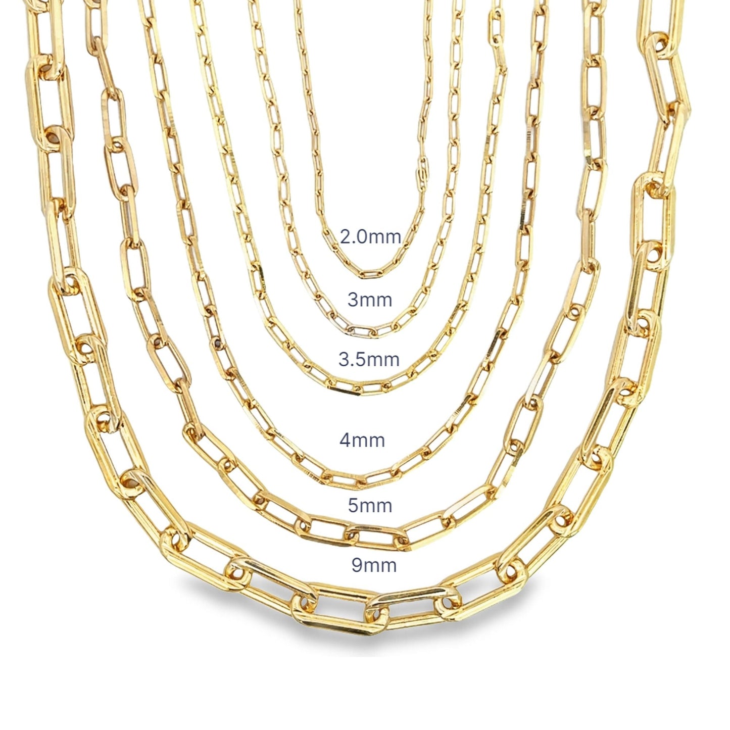 Paperclip Bracelet (I352-I356/I365/I504)