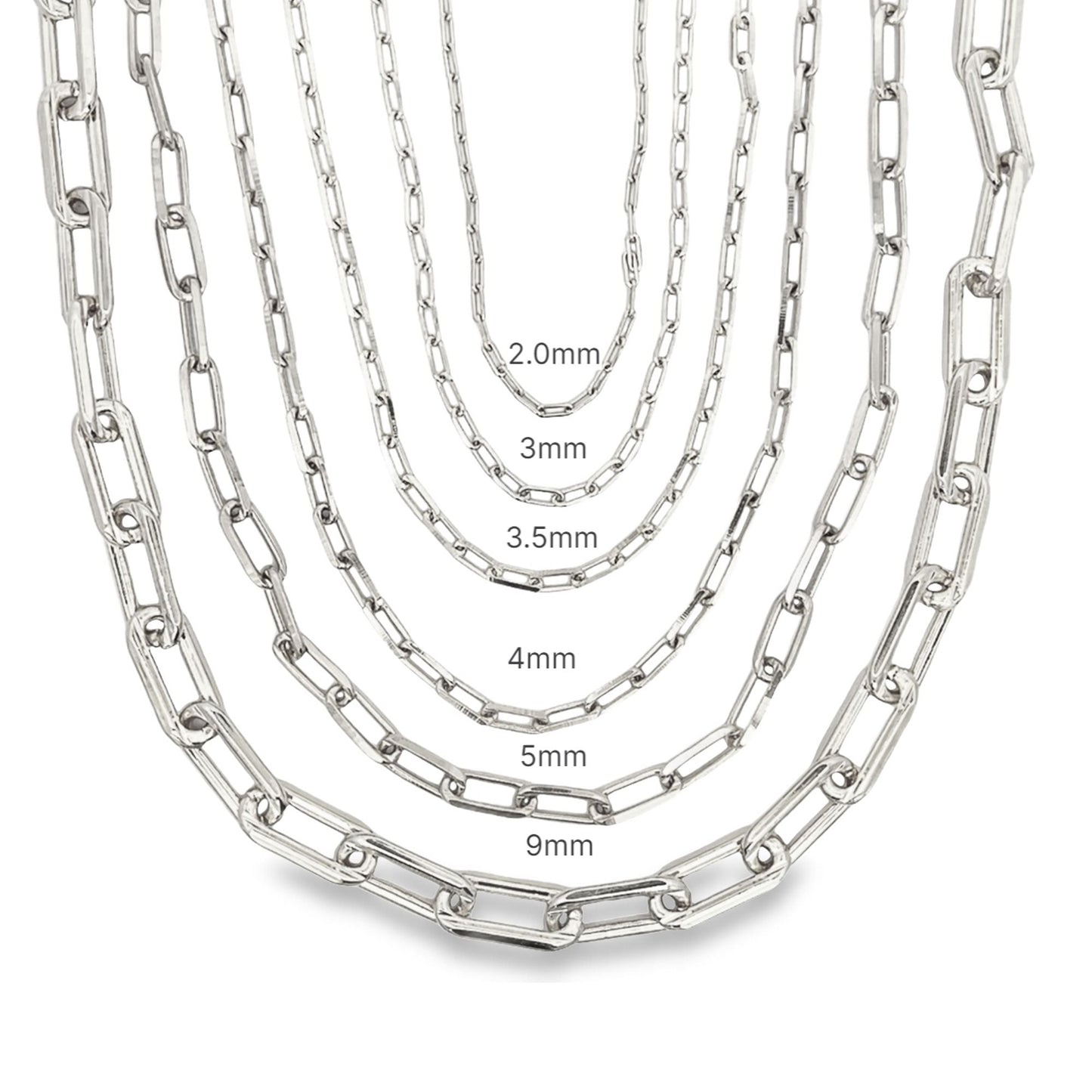 Paperclip Bracelet (I352-I356/I365/I504)