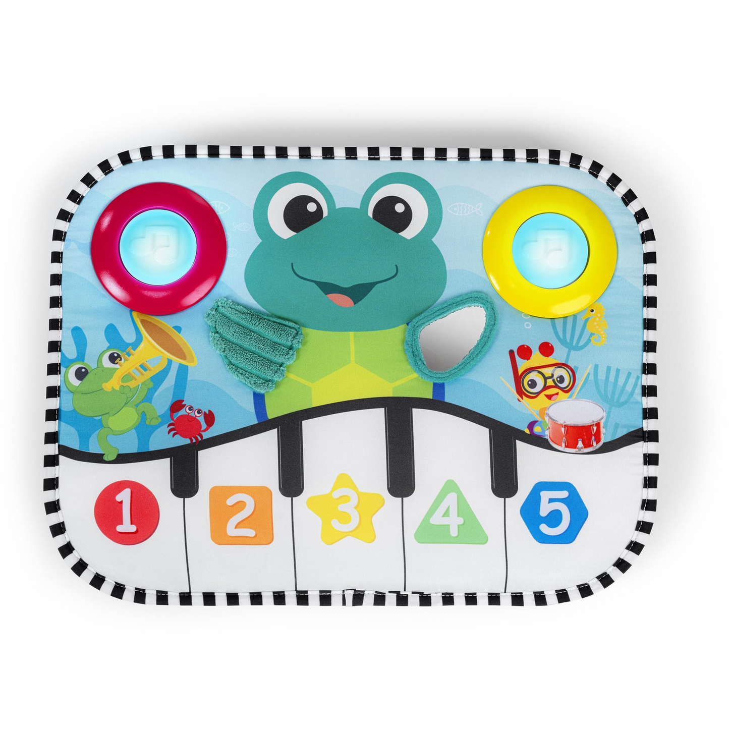 Baby Einstein Neptune&apos;s Kick &amp; Explore multifunkciós 2 az 1-ben zongora (074451129269)