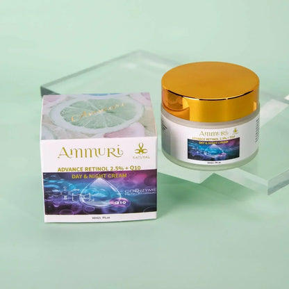 Ammuri Beauty Q10 Face Cream & Advance Retinol 2.5% Cream