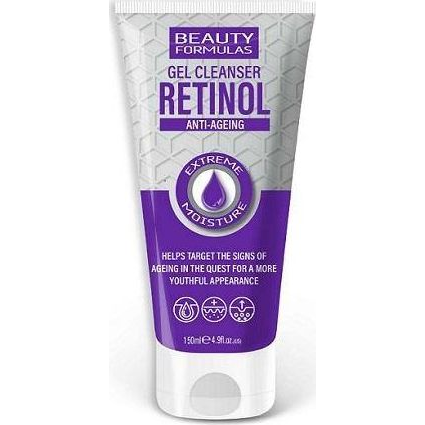 Beauty Formulas Retinol Anti-Ageing Gel Cleanser żel do mycia twarzy 150 ml (5012251013444)