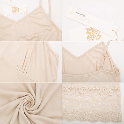 Belle Poque Women Dresses Lace Hem Full Slip Dress Spaghetti Straps V-Neck Hips-Wrapped Fashion Casual Summer Dresses Mini Lady