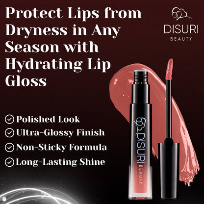 DISURI Beauty Glossy Blast Lip Gloss - I Used to Love Him