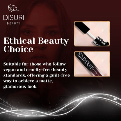 DISURI Beauty Liquid Lipstick - Red Wine