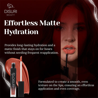 DISURI Beauty Liquid Lipstick - Sneaky & Cute