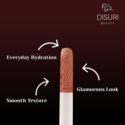 DISURI Beauty Liquid Lipstick - Brooklyn