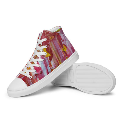 Gianneli Colours Handmade Women’s High Top Canvas Shoes