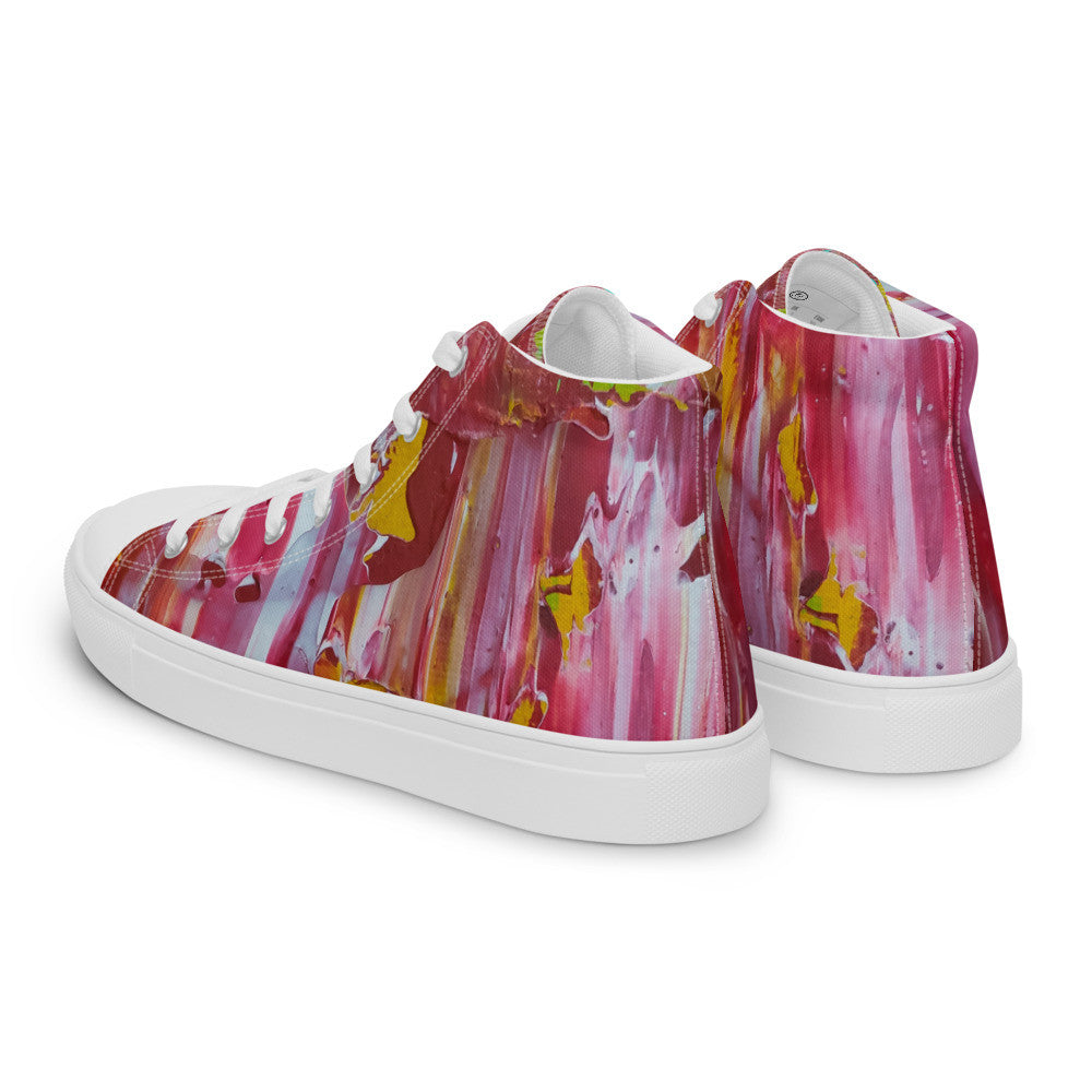 Gianneli Colours Handmade Women’s High Top Canvas Shoes