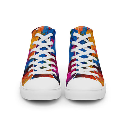 Gianneli Colours Handmade Women’s High Top Canvas Shoes