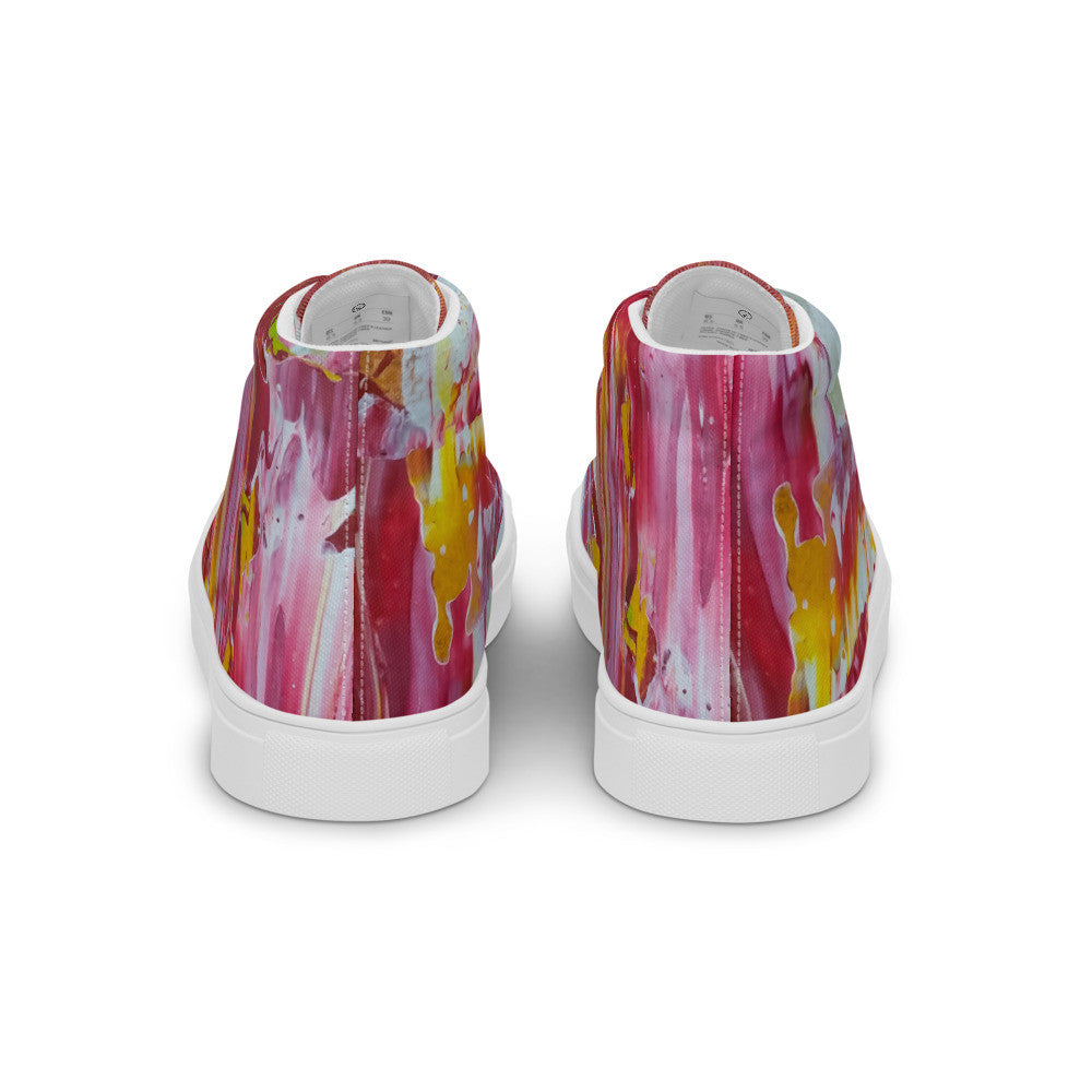 Gianneli Colours Handmade Women’s High Top Canvas Shoes