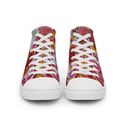 Gianneli Colours Handmade Women’s High Top Canvas Shoes