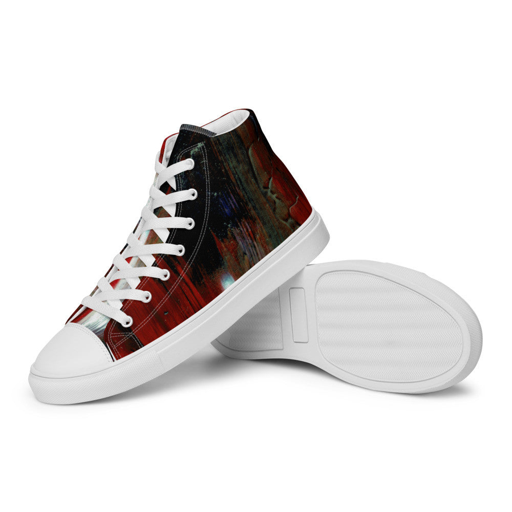 Gianneli Colours Handmade Women’s High Top Canvas Shoes