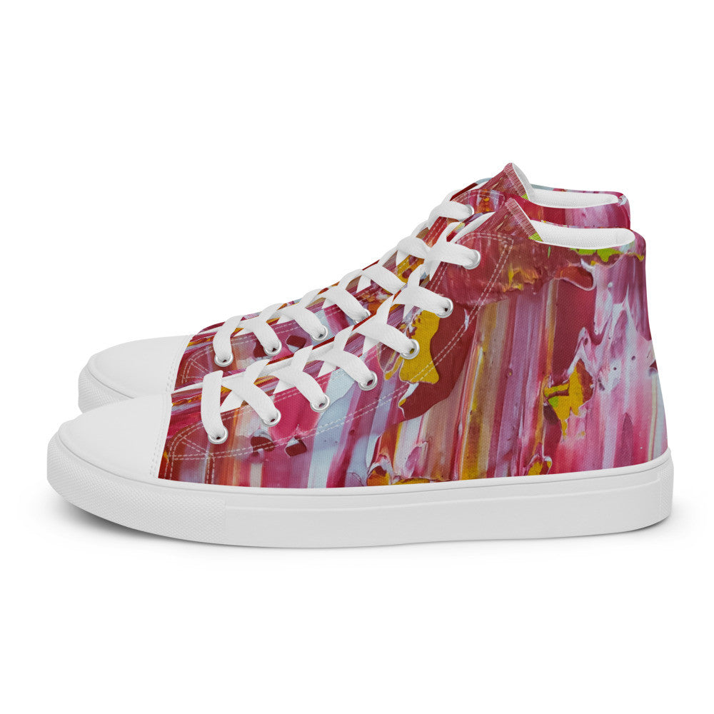 Gianneli Colours Handmade Women’s High Top Canvas Shoes
