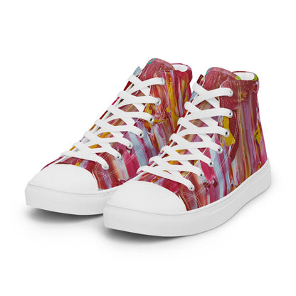 Gianneli Colours Handmade Women’s High Top Canvas Shoes