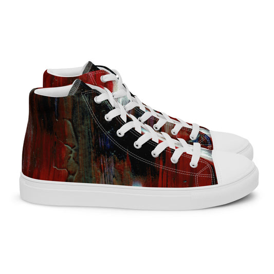 Gianneli Colours Handmade Women’s High Top Canvas Shoes