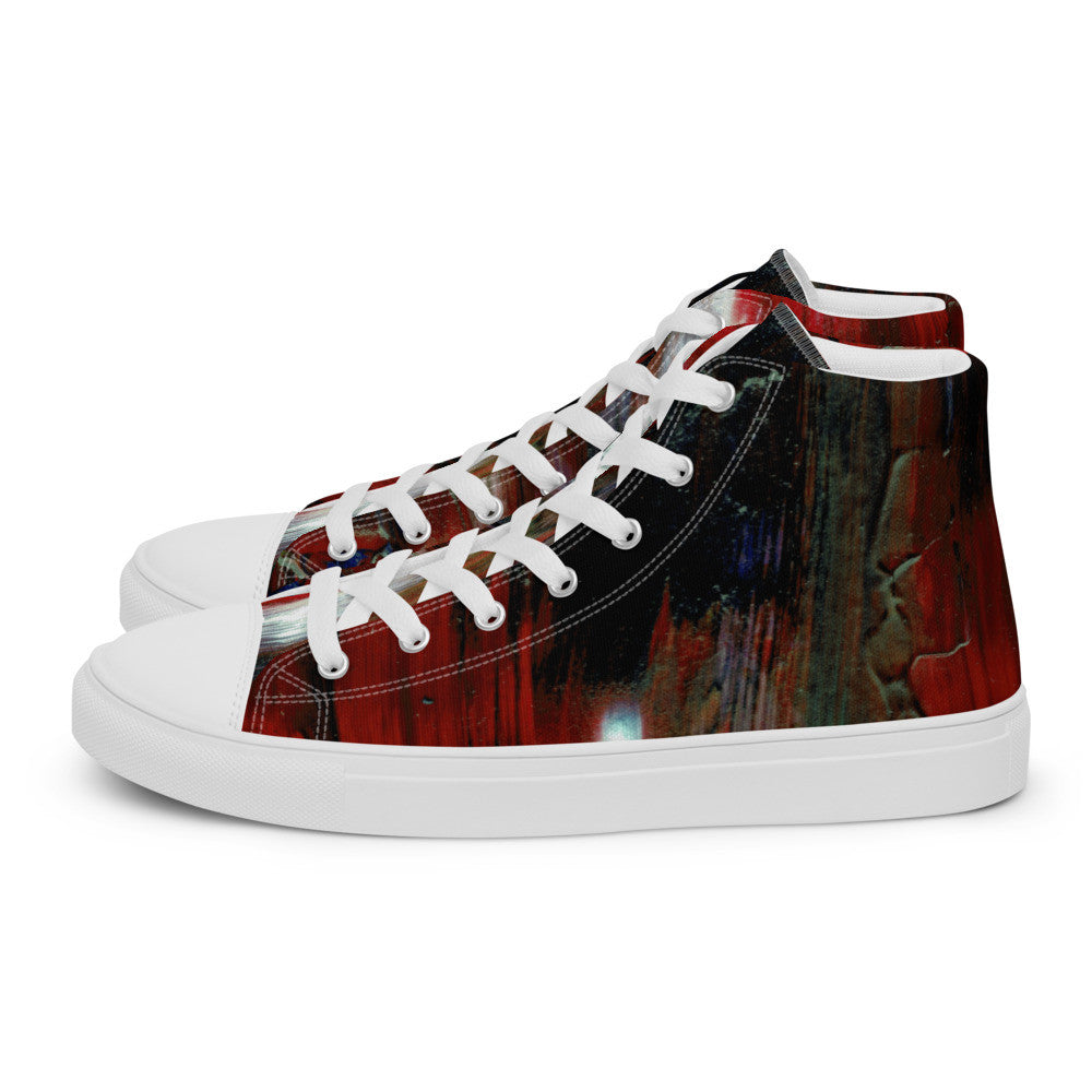 Gianneli Colours Handmade Women’s High Top Canvas Shoes