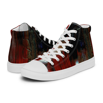 Gianneli Colours Handmade Women’s High Top Canvas Shoes