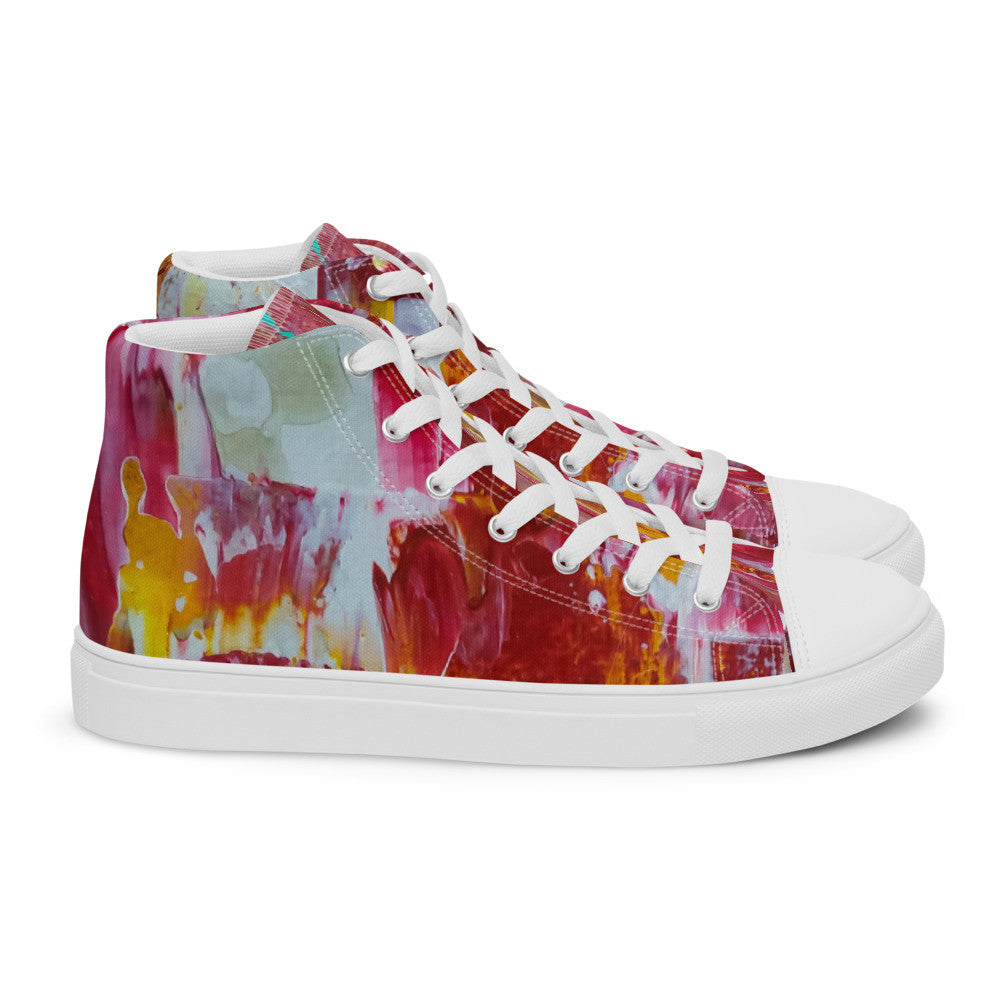 Gianneli Colours Handmade Women’s High Top Canvas Shoes