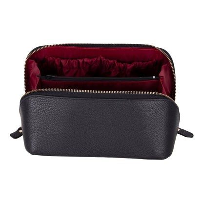 Haines Leather Cosmetic Bag – Elegant & Functional for Women