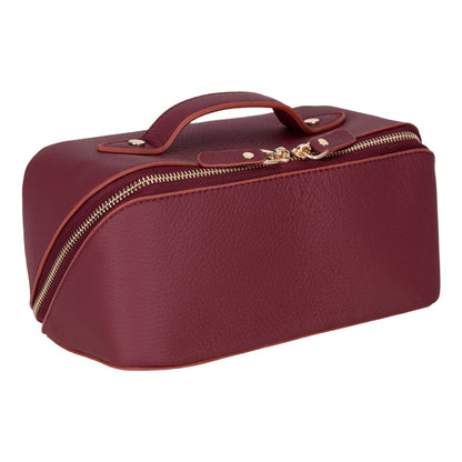 Haines Leather Cosmetic Bag – Elegant & Functional for Women