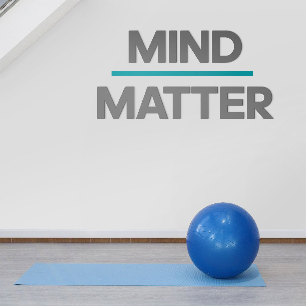 Mind Matter - 3D Gym Decor