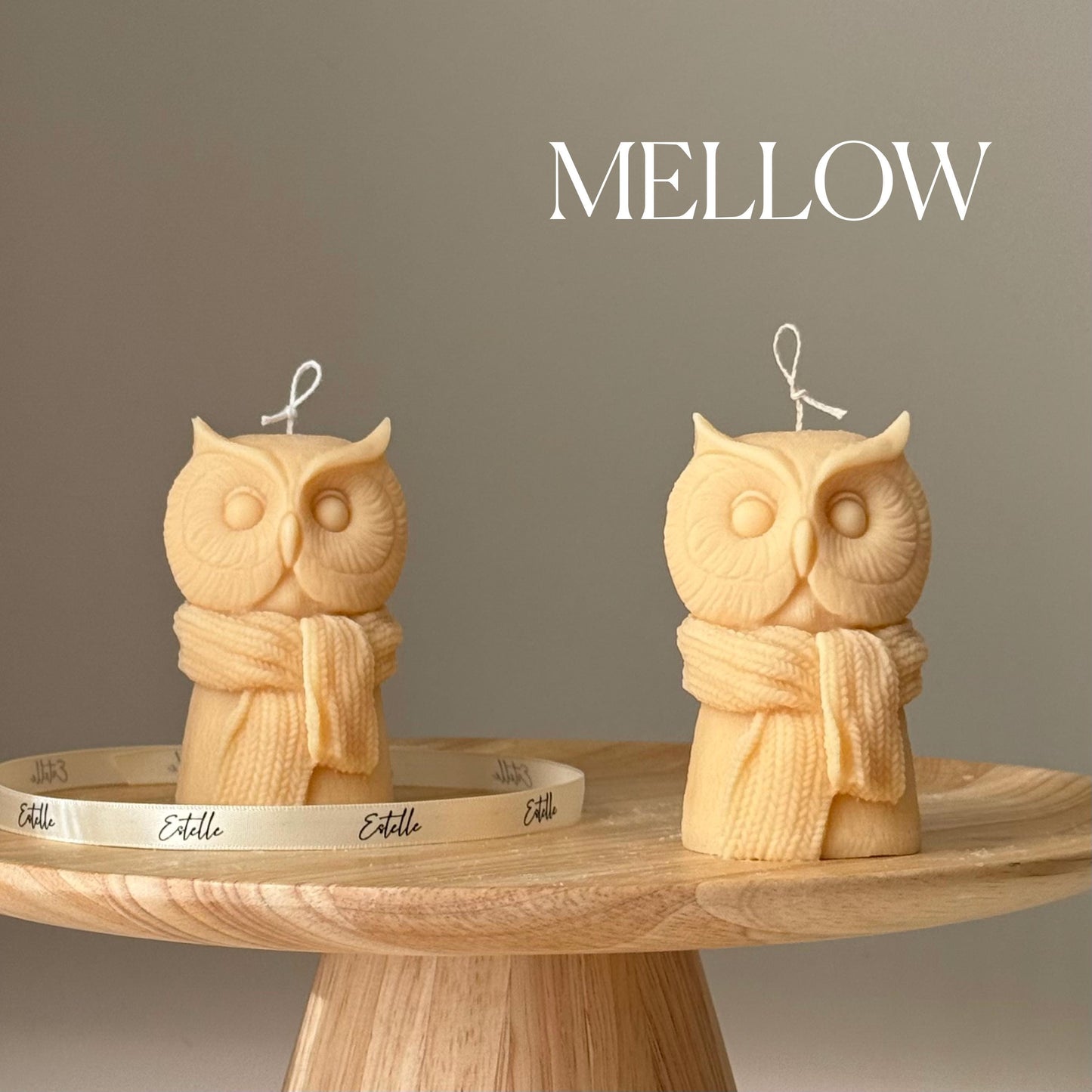 Cute Owl Candle