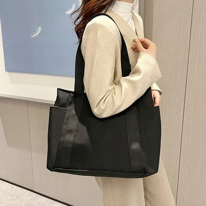Nylon Shoulder Tote Bag for Women