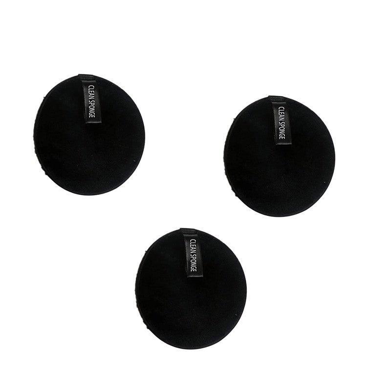 1/3X Reusable Microfiber Makeup Remover Pads - Gentle Facial Cleansing